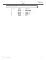 Preview for 13 page of Frigidaire FDC45BA Factory Parts Catalog