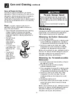 Preview for 10 page of Frigidaire FDR251RJS0 Use And Care Manual