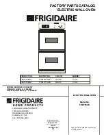 Frigidaire FEB755CE Parts Catalog preview