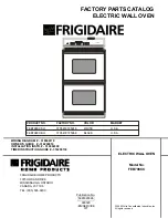 Frigidaire FEB798CC Factory Parts Catalog preview