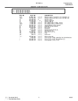 Preview for 5 page of Frigidaire FEC32C4ACB Parts Catalog