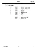 Preview for 5 page of Frigidaire FEC32S6A Factory Parts Catalog