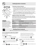 Preview for 6 page of Frigidaire FEF326AB - FEF326B - 30 Electric Range Use & Care Manual