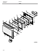 Preview for 8 page of Frigidaire FEF355A Factory Parts Catalog