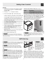 Preview for 13 page of Frigidaire FEFL63FSB Use & Care Manual