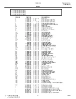 Preview for 5 page of Frigidaire FEFL75A Factory Parts Catalog