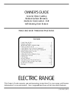 Preview for 1 page of Frigidaire FEFS68CJTC Owner'S Manual