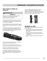 Preview for 9 page of Frigidaire FFBD2403LB (Spanish) Uso Y Cuidado