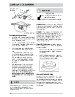 Preview for 12 page of Frigidaire FFBD2411NS Use & Care Manual