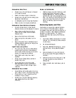 Preview for 15 page of Frigidaire FFBD2411NS Use & Care Manual