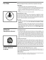 Preview for 4 page of Frigidaire FFC0513D Use And Care Manual