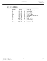 Preview for 5 page of Frigidaire FFC07C3AW Factory Parts Catalog