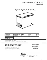 Frigidaire FFC09C3AW Factory Parts Catalog preview