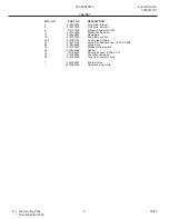 Preview for 5 page of Frigidaire FFC09K1CW Factory Parts Catalog