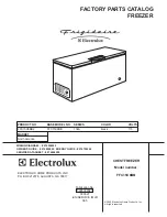 Frigidaire FFC15C8BB Factory Parts Catalog preview