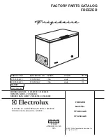 Frigidaire FFC20C3AW Factory Parts Catalog preview