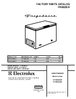 Frigidaire FFC20G4AW Factory Parts Catalog preview