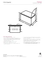 Preview for 3 page of Frigidaire FFCH09M5M W Specifications