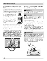 Preview for 12 page of Frigidaire FFEC3225L B Use & Care Manual