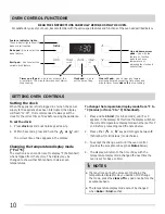 Preview for 10 page of Frigidaire FFEF3011L W Use & Care Manual