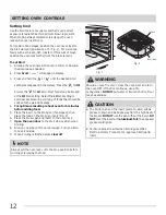 Preview for 12 page of Frigidaire FFEF3011L W Use & Care Manual