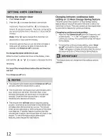 Preview for 12 page of Frigidaire FFEF3015LBA Use & Care Manual