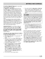 Preview for 13 page of Frigidaire FFEW2725L S Use & Care Manual