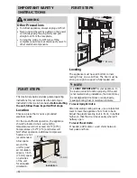 Preview for 4 page of Frigidaire FFFU17M1QW Use & Care Manual