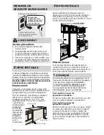 Preview for 20 page of Frigidaire FFFU17M1QW Use & Care Manual