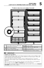 Preview for 5 page of Frigidaire FFFU20F2VW Use & Care Manual