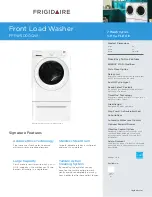 Frigidaire FFFW5000QW Features preview