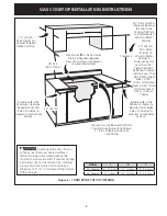 Preview for 3 page of Frigidaire FFGC3015L W Installation Instructions Manual