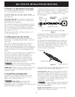 Preview for 6 page of Frigidaire FFGC3015L W Installation Instructions Manual