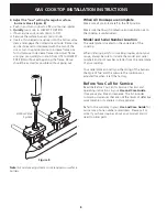 Preview for 8 page of Frigidaire FFGC3015L W Installation Instructions Manual