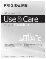 Frigidaire FFGC3626SB Use & Care Manual preview