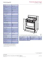 Preview for 2 page of Frigidaire FFGF3000M W Brochure & Specs