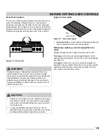 Preview for 19 page of Frigidaire FFGH3051VS Use & Care Manual