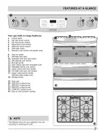 Preview for 7 page of Frigidaire FFGS3025LBA Use & Care Manual