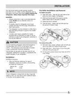 Preview for 5 page of Frigidaire FFHS2311LB0 Use & Care Manual