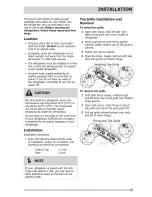 Preview for 5 page of Frigidaire FFHS2612LSB Use & Care Manual