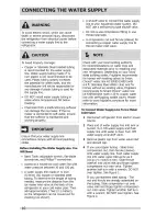 Preview for 10 page of Frigidaire FFHS2612LSB Use & Care Manual