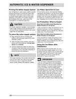 Preview for 20 page of Frigidaire FFHS2612LSB Use & Care Manual