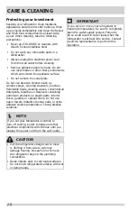 Preview for 20 page of Frigidaire FFHT1614Q Use & Care Manual