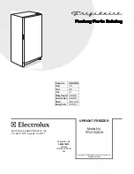 Preview for 1 page of Frigidaire FFU1152D Factory Parts Catalog