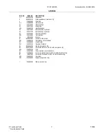 Preview for 7 page of Frigidaire FFU1152D Factory Parts Catalog