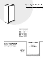 Frigidaire FFU11FC2CW1 Factory Parts Catalog preview