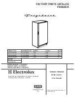 Frigidaire FFU11FK2AW Factory Parts Catalog preview