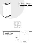 Frigidaire FFU12K0DW Factory Parts Catalog preview