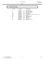 Preview for 3 page of Frigidaire FFU12M2AW Factory Parts Catalog