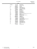 Preview for 3 page of Frigidaire FFU17F9G Factory Parts Catalog